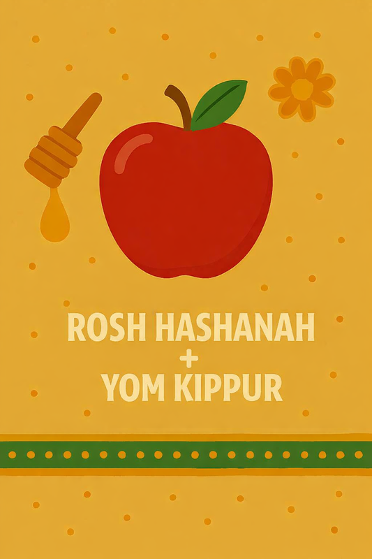 2026 Rosh Hashanah + Yom Kippur · PRE-ORDER by Aug 11 🍎